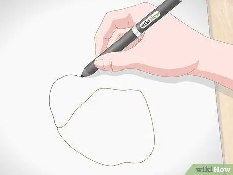 Нарисуйте человеческое сердце. Шаг 2