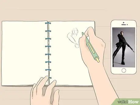 Изучение анатомии для рисования, шаг 10