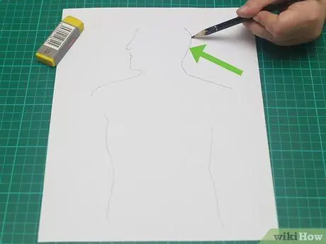 Нарисуйте модель пищеварительной системы. Шаг 5