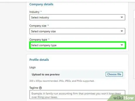 Создайте бизнес-страницу в LinkedIn Шаг 9