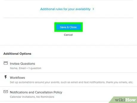 Запланировать встречу в календарном шаге 7