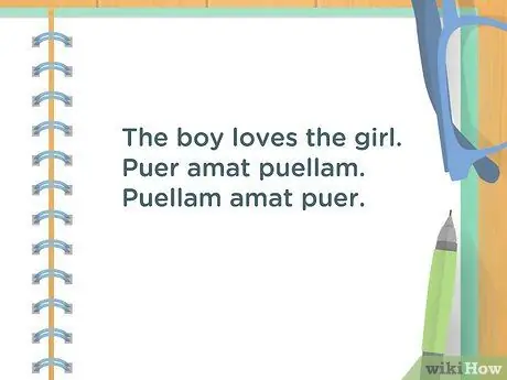 Учимся говорить на латыни, шаг 9