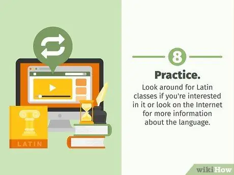 Основные сведения о латыни, шаг 8