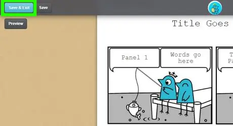 Напишите комикс о Storybird, шаг 9