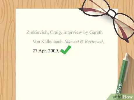 Процитируйте интервью Шаг 4