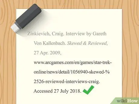 Процитируйте интервью Шаг 5