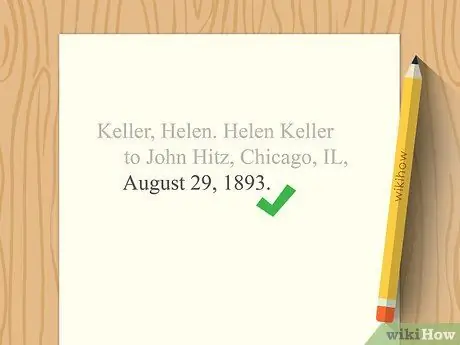 Цитируйте письма, шаг 17