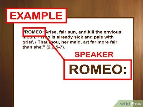 Цитируйте Шекспира, Шаг 13