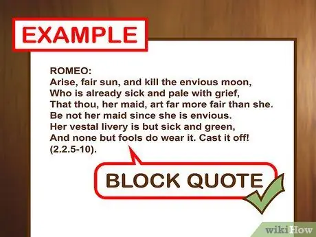 Цитируйте Шекспира, Шаг 15