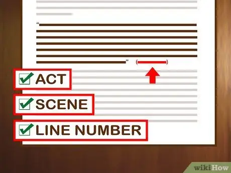 Цитируйте Шекспира Шаг 5