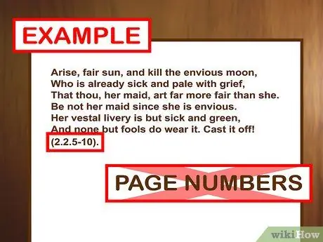 Цитируйте Шекспира, Шаг 8