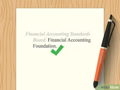 Цитируйте веб-сайт без автора Шаг 13