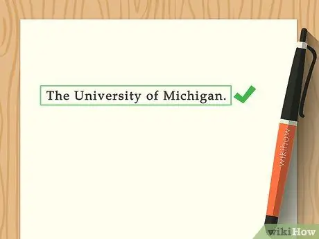 Процитируйте программу в APA Step 1