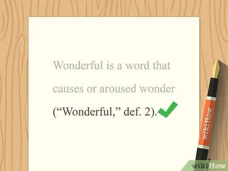 Процитируйте значение словаря в ГНД Шаг 2