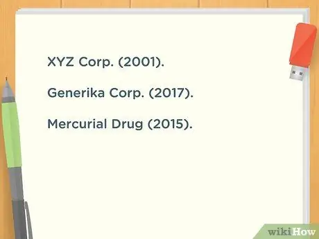 Цитируйте годовой отчет в стиле APA. Шаг 6