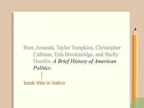 Цитируйте книги с несколькими авторами Шаг 14