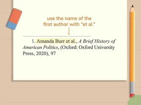 Цитируйте книги от нескольких авторов Шаг 17