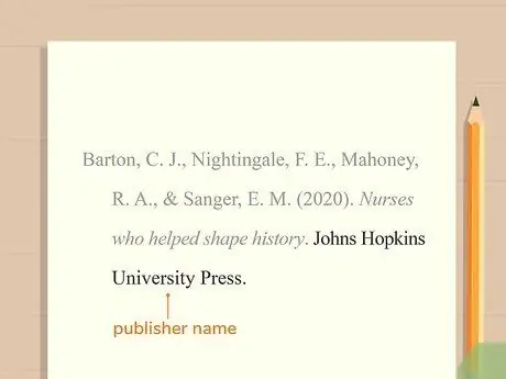 Цитируйте книги с несколькими авторами Шаг 9