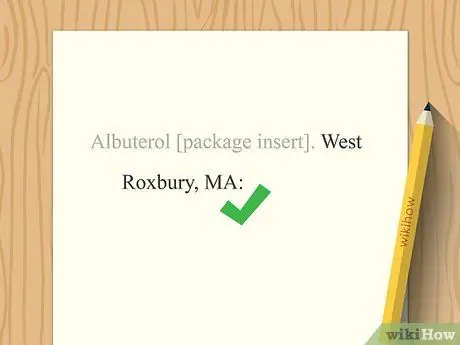 Цитируйте вкладыш в пакет, шаг 7