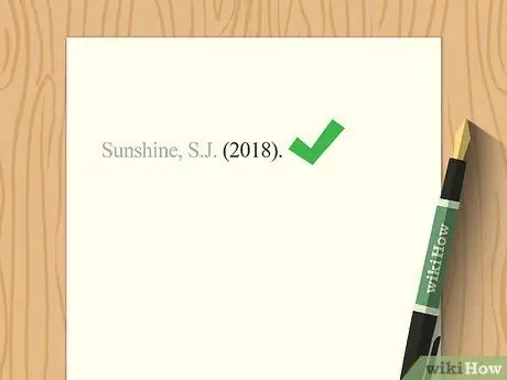 Цитируйте PowerPoint в APA Step 2