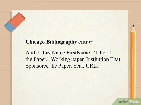 Цитируйте рабочий документ Шаг 13