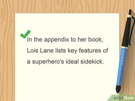 Процитируйте Приложение Шаг 7