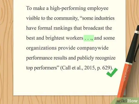 Процитируйте прямую цитату Шаг 13