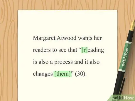 Процитируйте прямую цитату Шаг 4