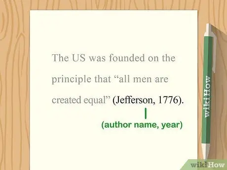 Процитируйте Декларацию независимости Шаг 8