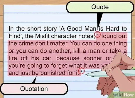 Цитируйте рассказы в Первом шаге ГНД