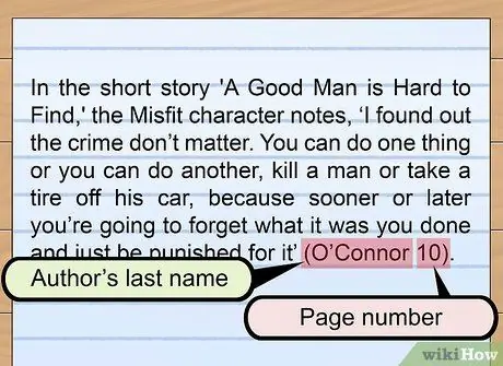 Цитируйте рассказы в Шаге 4 ГНД