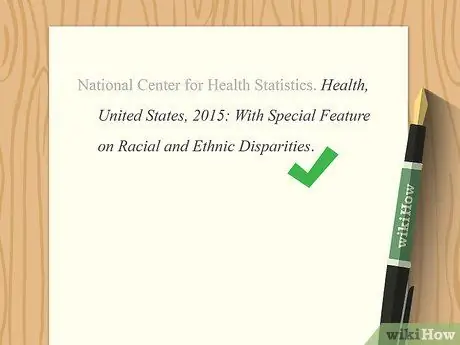 Цитируйте статистику, шаг 13