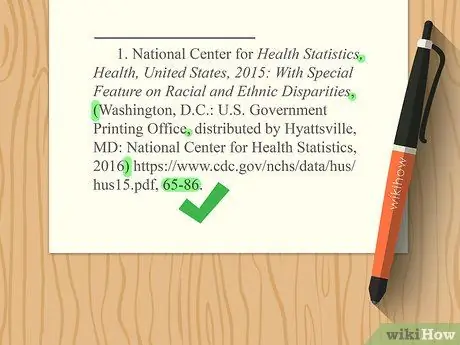 Цитируйте статистику, шаг 17