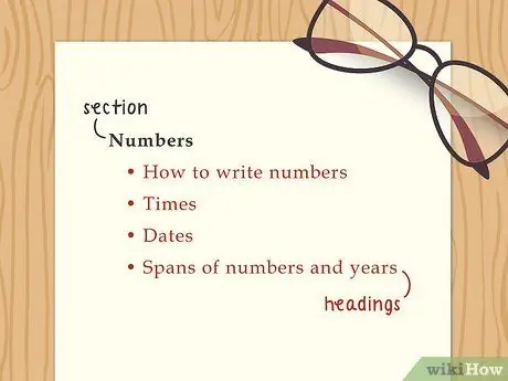 Напишите руководство по стилю, шаг 2