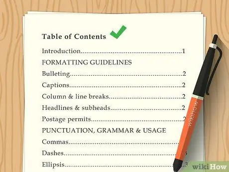 Напишите руководство по стилю, шаг 3