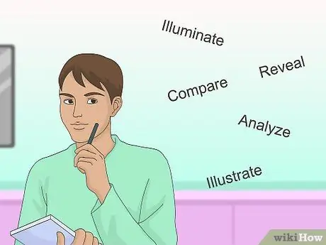 Используйте глаголы действия, шаг 1