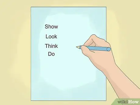 Используйте глаголы действия, шаг 2