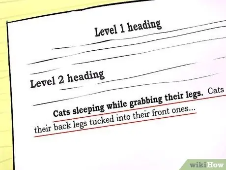 Форматирование заголовков в стиле APA Шаг 6