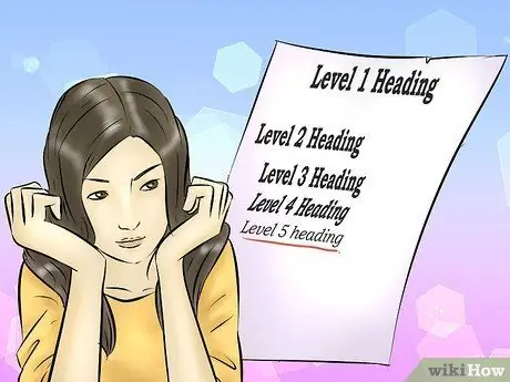 Форматирование заголовков в стиле APA Шаг 9