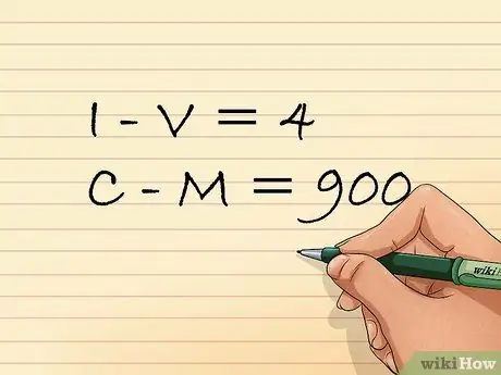 Учим римские цифры, шаг 8