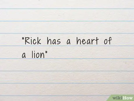 Используйте символизм в своем письме. Шаг 5