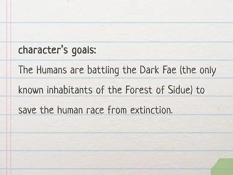 Напишите сцены битв, шаг 2