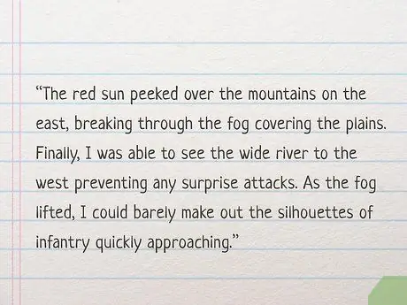 Напишите сцены битв, шаг 7