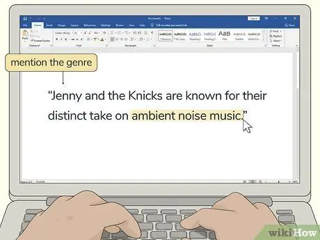 Напишите биографию группы, шаг 5