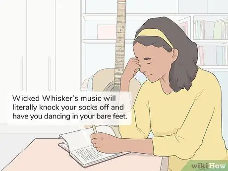 Напишите биографию группы, шаг 6