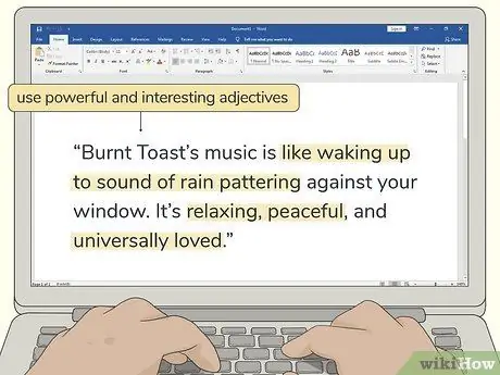 Напишите биографию группы, шаг 7