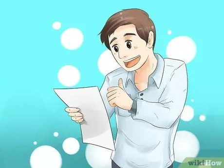 Напишите предложение о спонсорстве Шаг 1