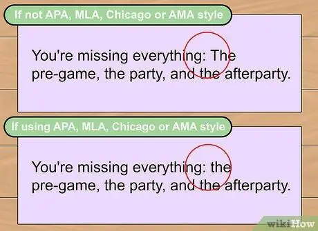 Используйте двоеточие в предложении Шаг 7