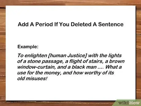 Используйте многоточие. Шаг 8