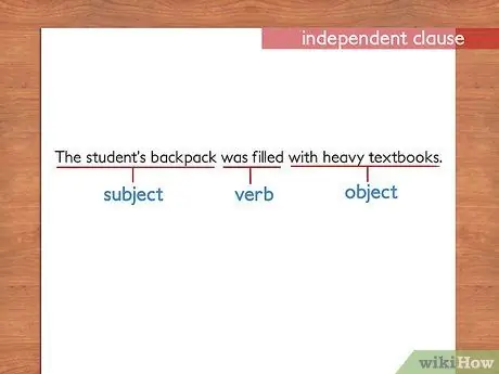 Определите и исправьте соединение с запятой. Шаг 1